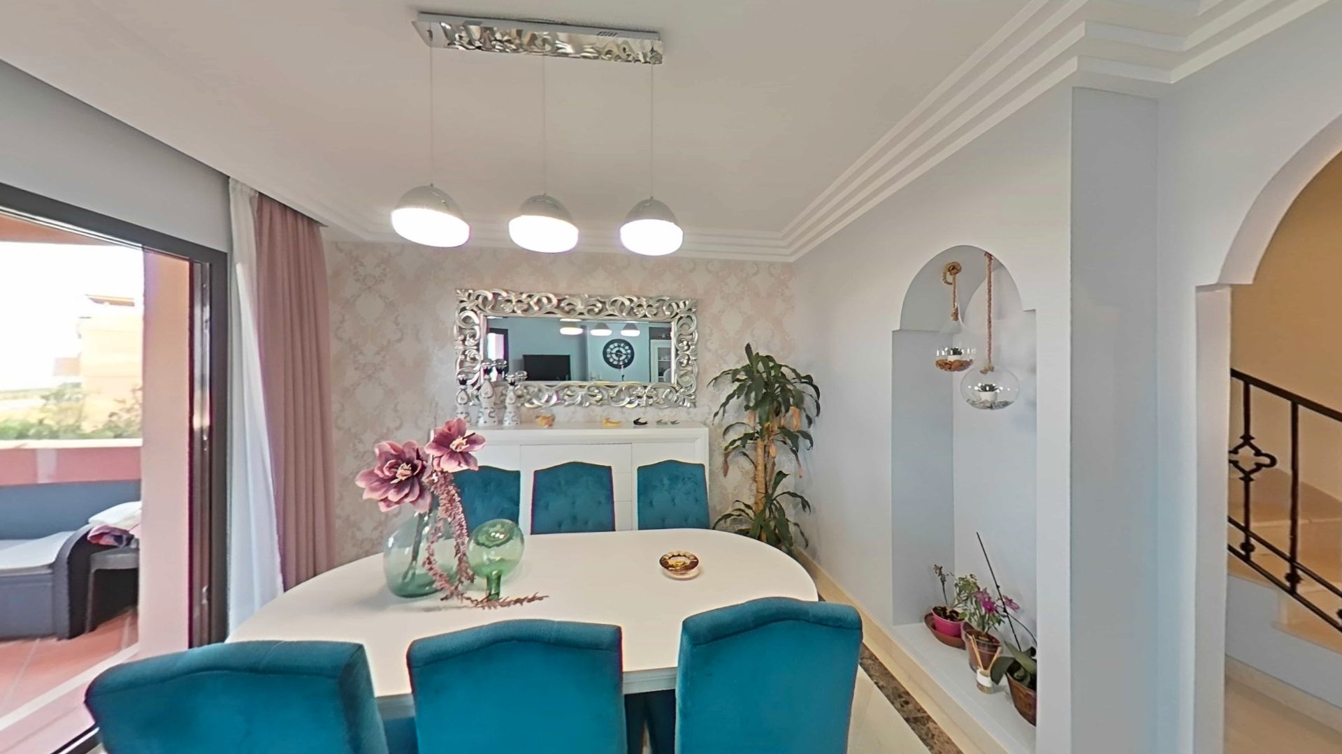 Dining room of Attic for sale in Manilva  with Air Conditioner, Heating and Terrace