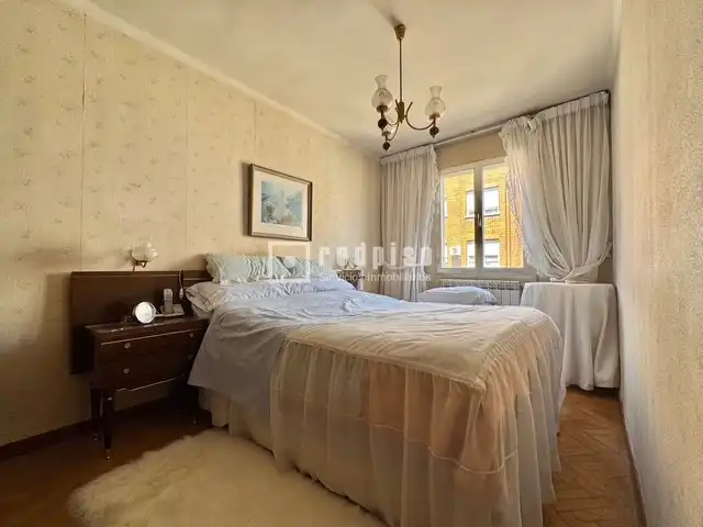 Bedroom of Flat for sale in Madrid  with Parquet flooring and Terrace