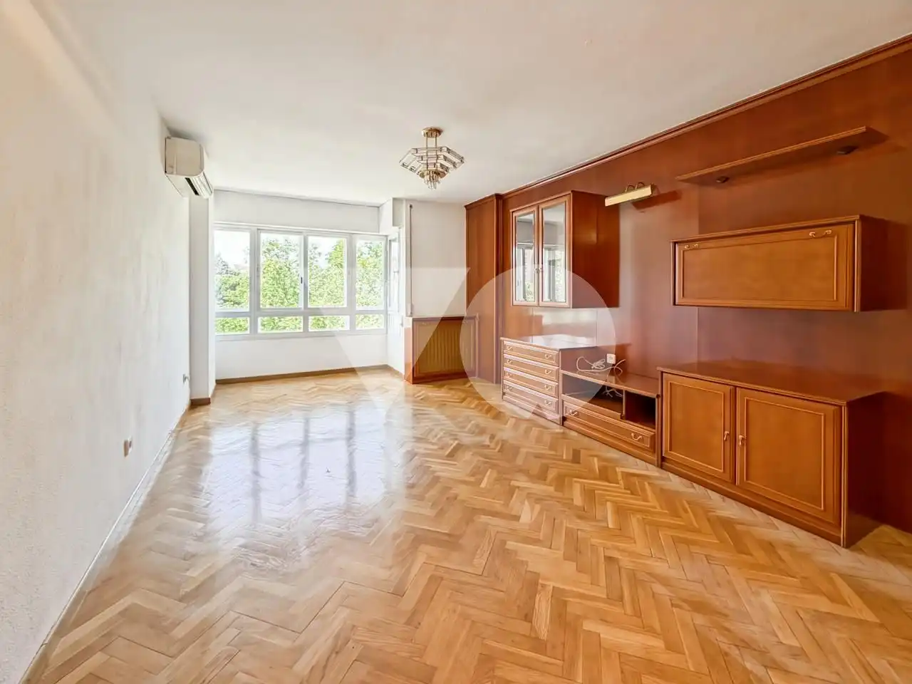 Wohnzimmer von Wohnung zum Verkauf in  Madrid Capital mit Klimaanlage, Heizung und Parkett