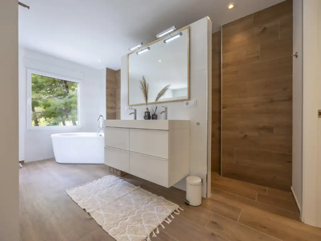 Bathroom of Houses for sale in Jávea / Xàbia  with Air Conditioner, Terrace and Swimming Pool