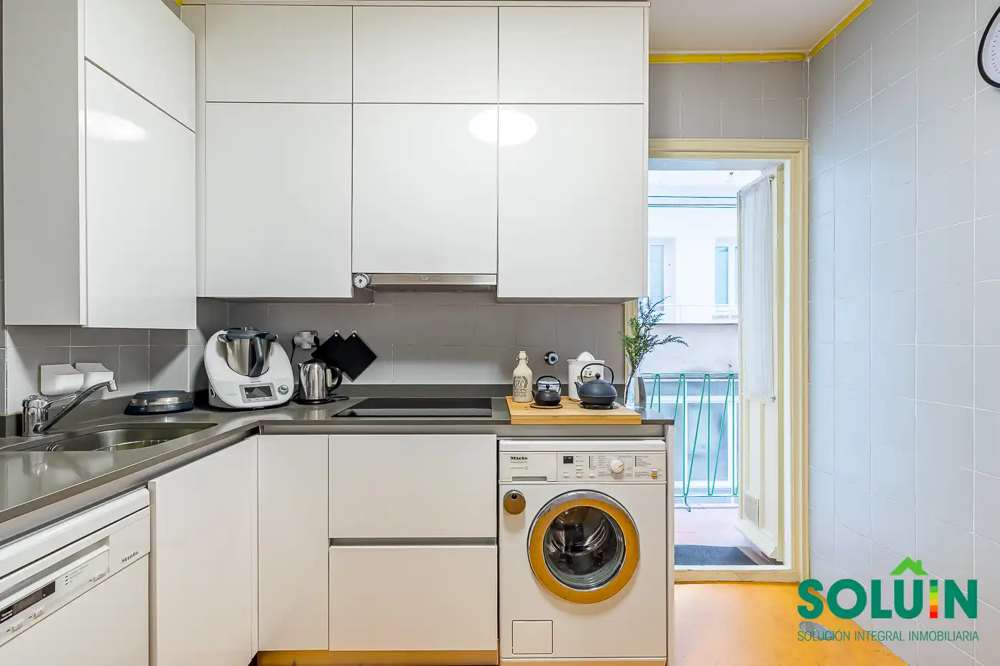Cocina de Piso en venta en Madrid con Aire acondicionado, Calefacción y Parquet