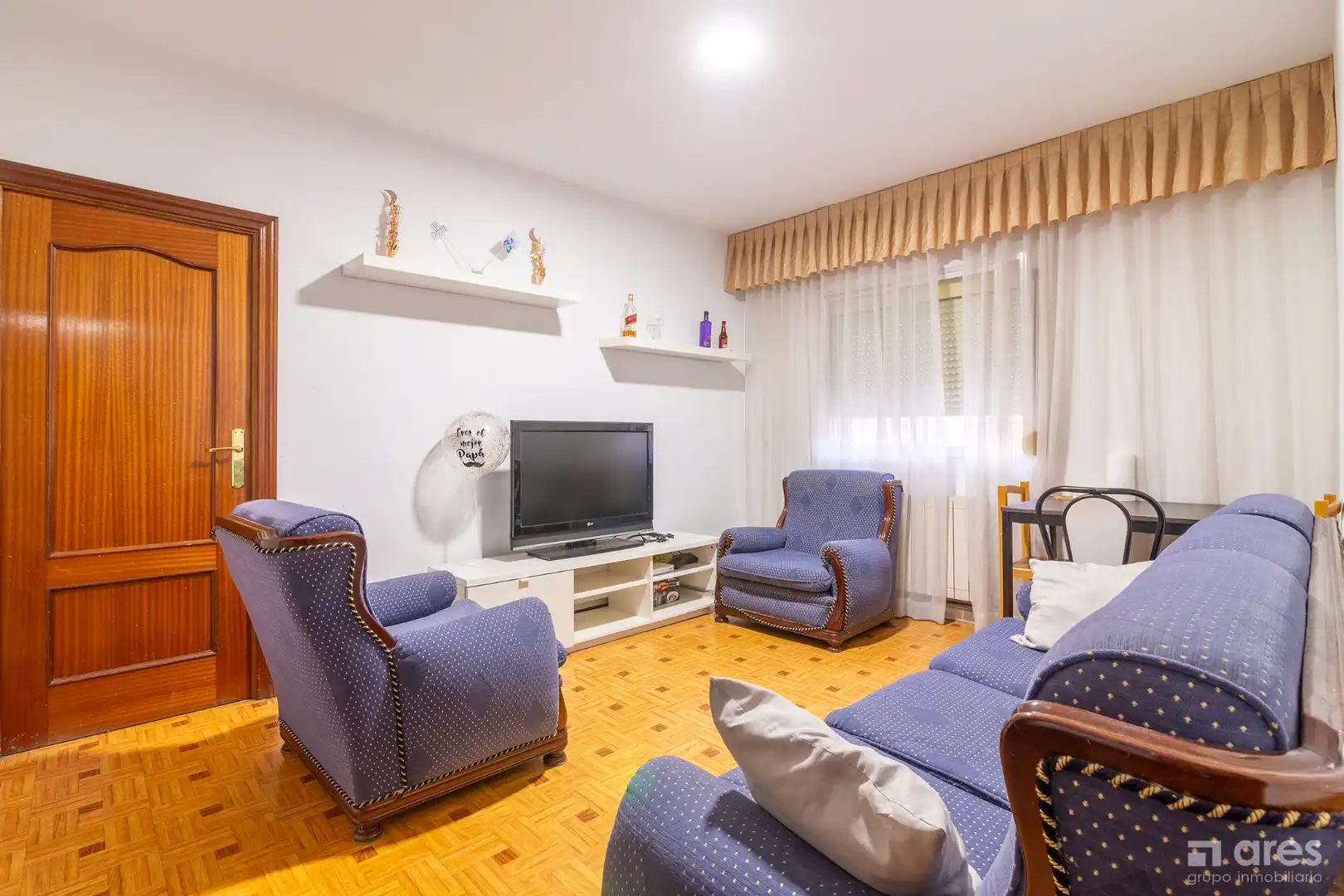 Wohnzimmer von Wohnung zum Verkauf in Alcorcón mit Heizung, Möbliert und Ofen