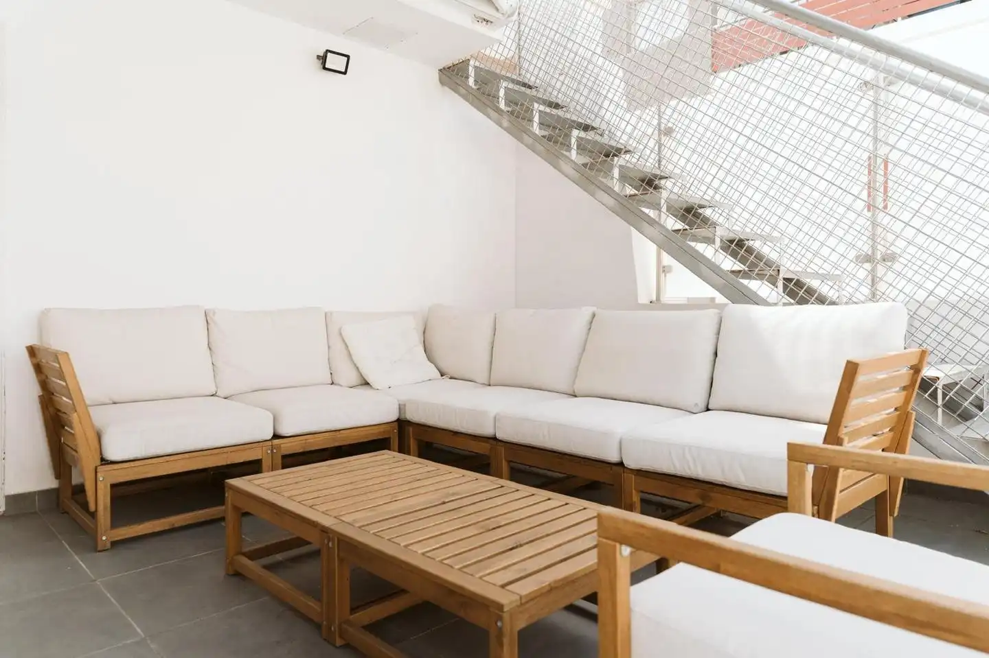 Terrace of Attic for rent in Las Palmas de Gran Canaria  with Air Conditioner, Terrace and Furnished
