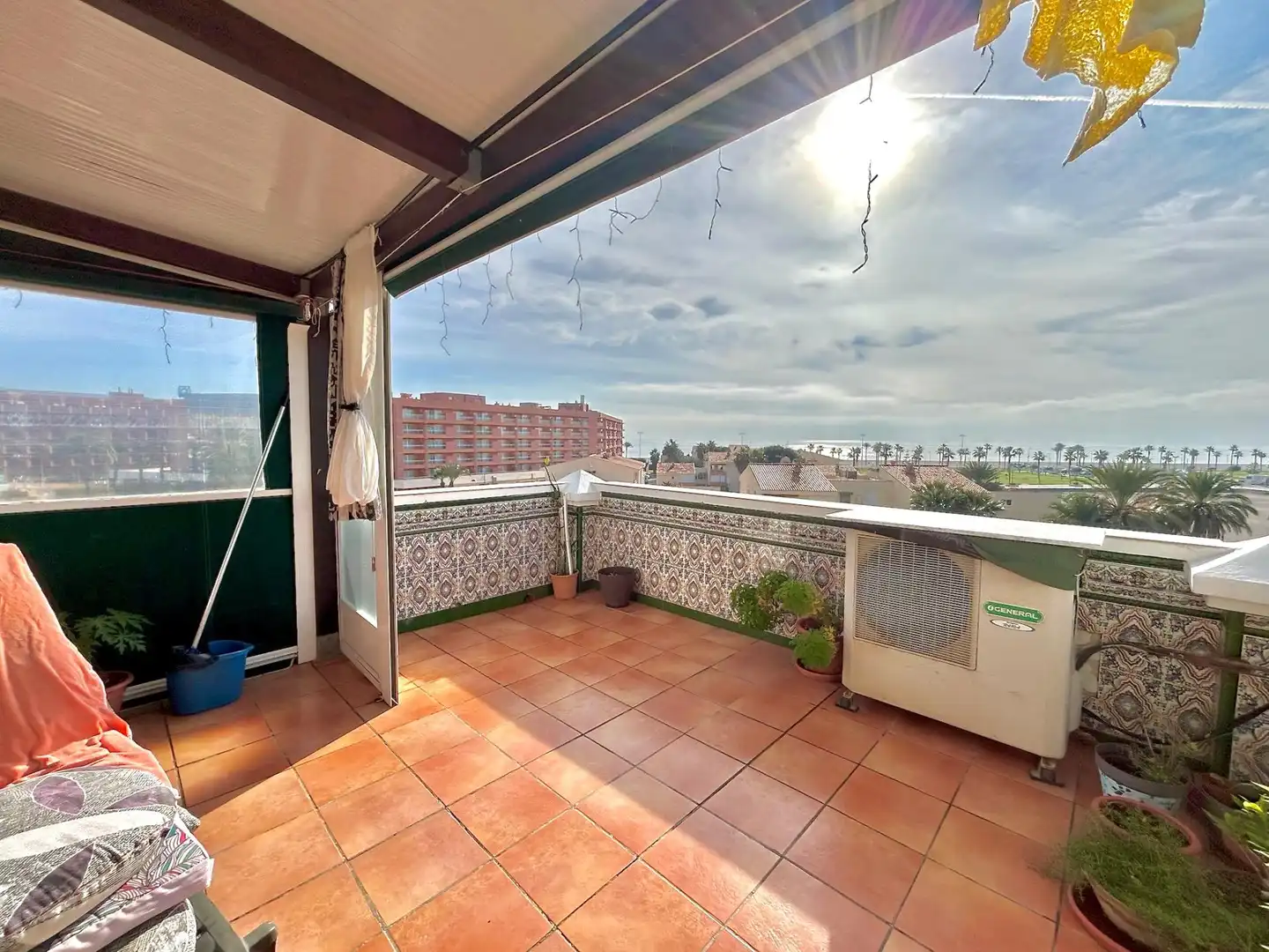 Terrace of Attic for sale in Roquetas de Mar  with Private garden, Terrace and Furnished