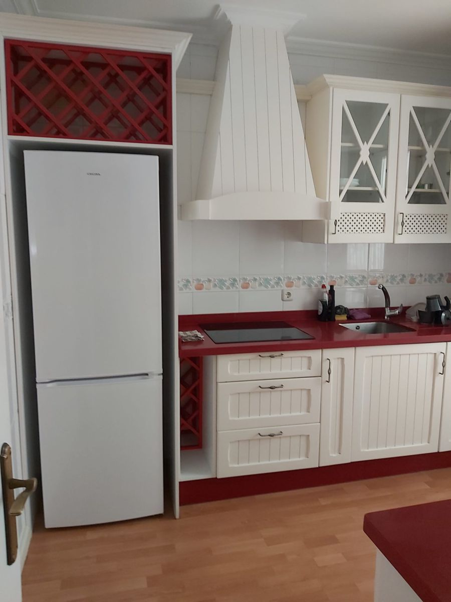 Kitchen of Flat to rent in  Huelva Capital  with Terrace and Furnished