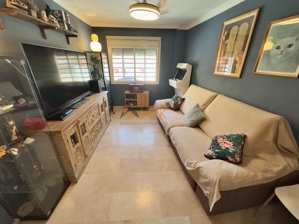 Living room of Flat for sale in Málaga Capital  with Air Conditioner