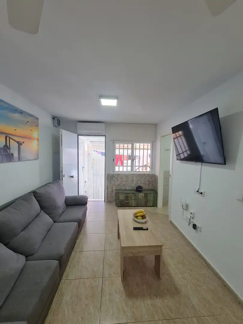 Sala de estar de Casa o chalet de alquiler en Santa Pola con Aire acondicionado, Jardín privado y Trastero