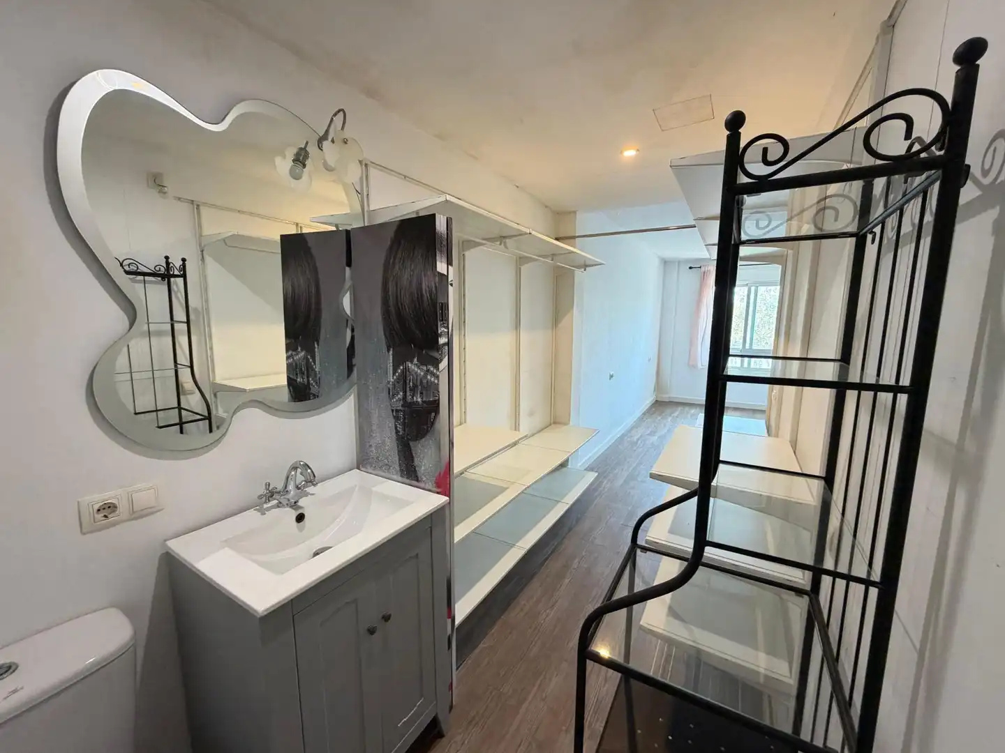 Bathroom of Flat for sale in Sa Pobla  with Air Conditioner and Balcony