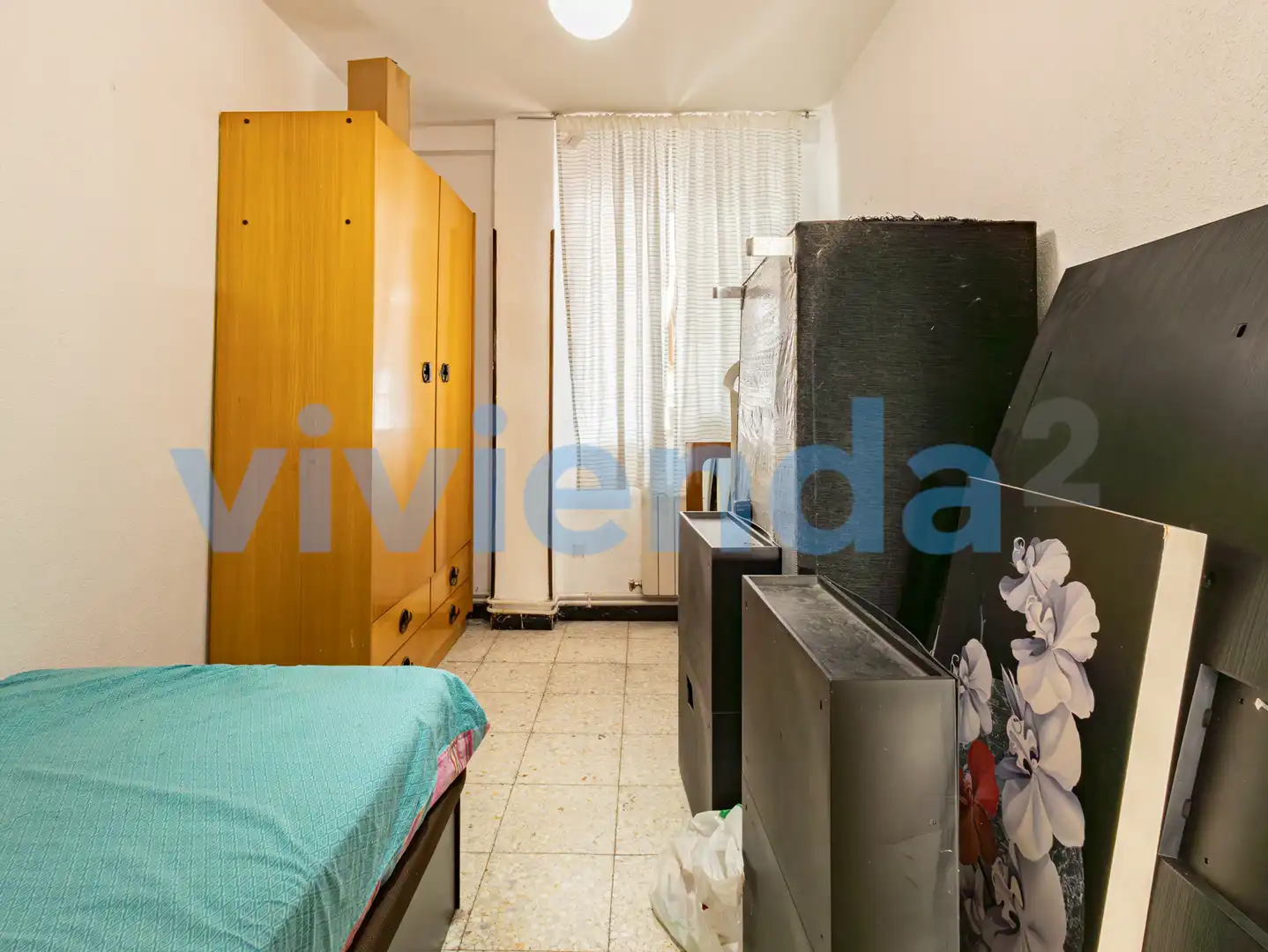 Bedroom of Flat for sale in Madrid  with Heating, Terrace and Balcony