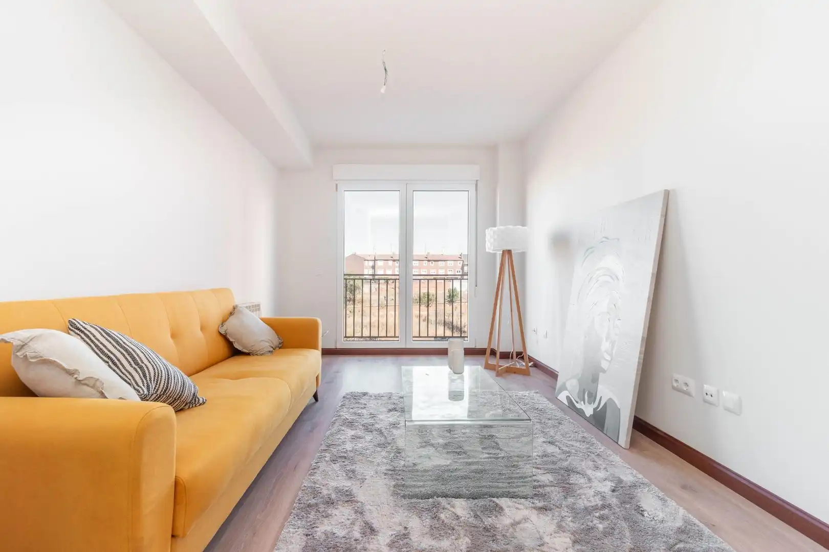 Wohnzimmer von Wohnung zum Verkauf in Valencia de Don Juan mit Heizung