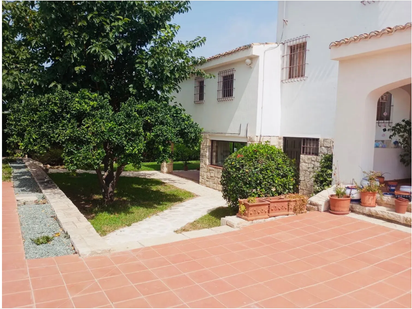 Exterior view of House or chalet for sale in Alicante / Alacant  with Furnished