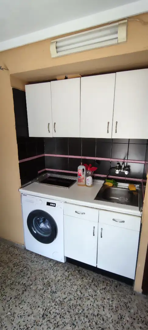 Cocina de Ático de alquiler en Zaragoza con Calefacción, Terraza y Amueblado