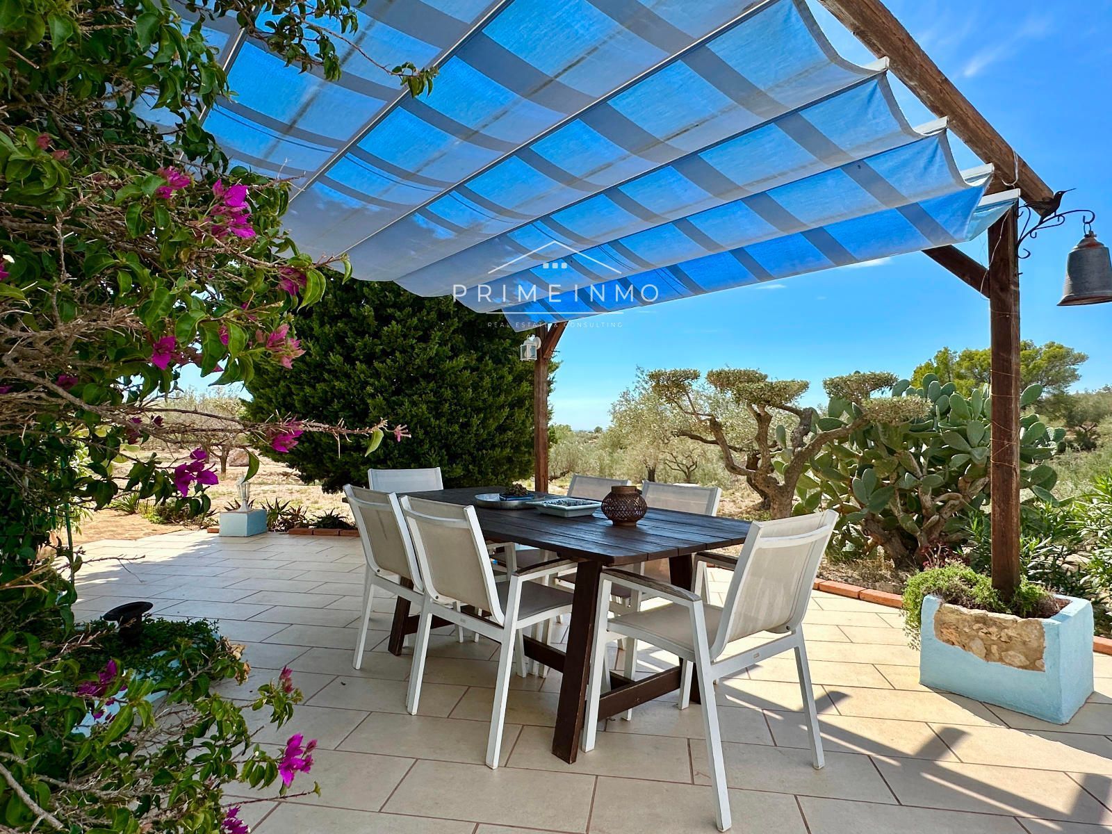 Terrace of Country house for sale in Camarles  with Heating, Terrace and Storage room