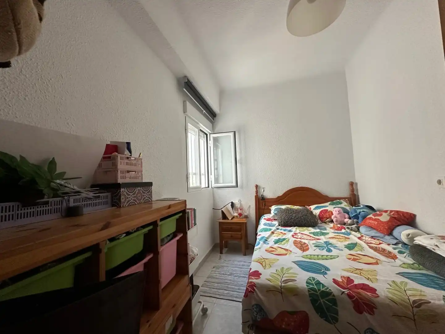 Dormitori de Apartament de lloguer en Mazarrón amb Calefacció, Terrassa i Moblat