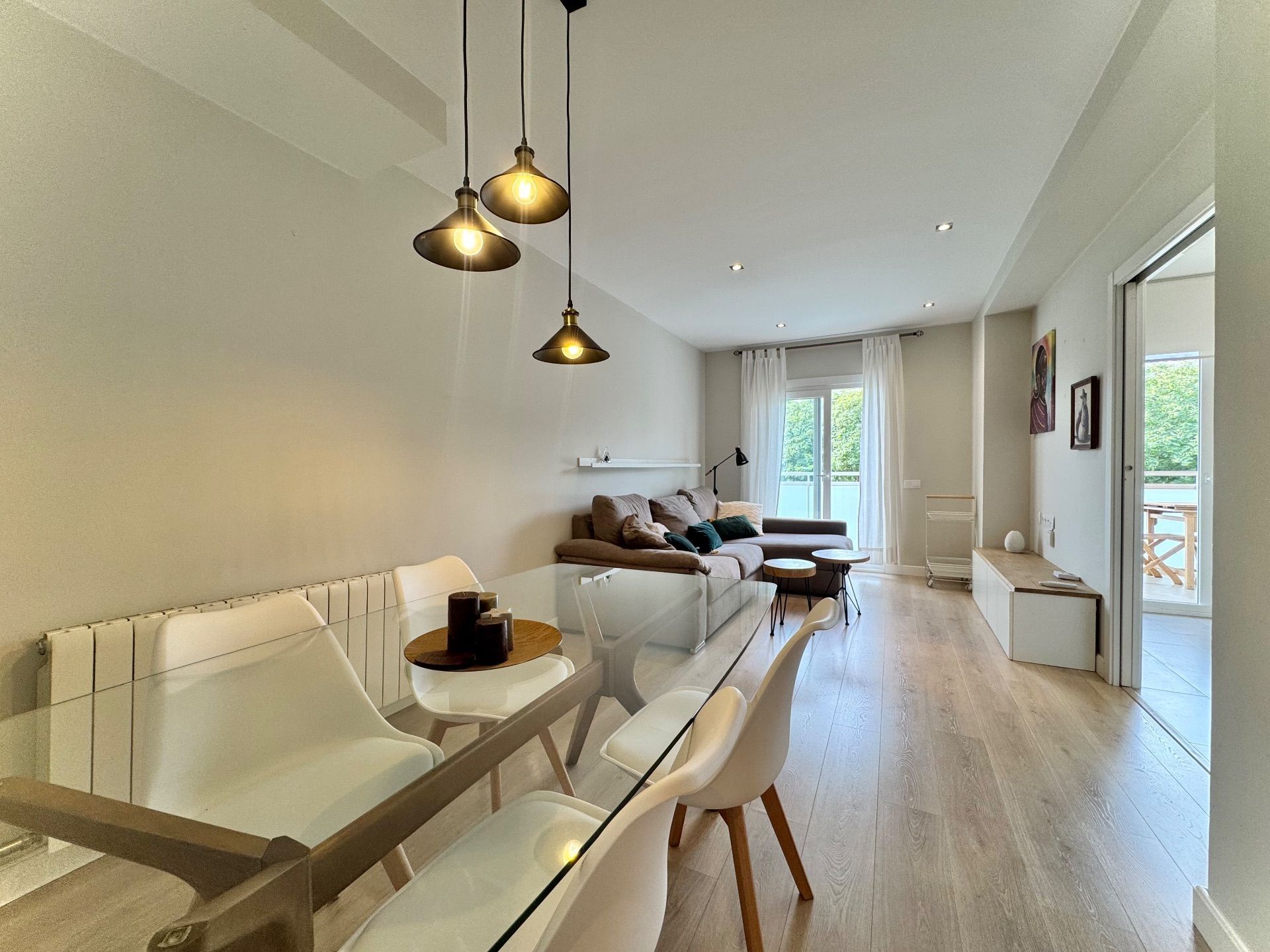Sala d'estar de Pis de lloguer en Cambrils amb Aire condicionat, Calefacció i Terrassa