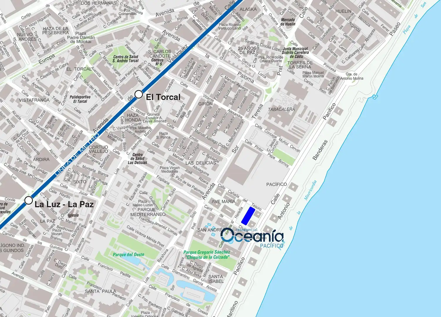 Garage zum Verkauf in Carretera Carril de la Chupa, 13, Paseo Marítimo Oeste - Pacífico