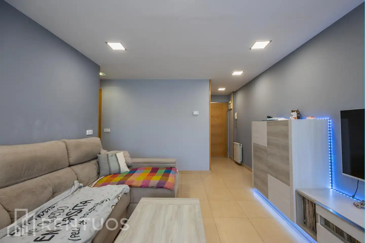 Sala de estar de Piso en venta en Madrid