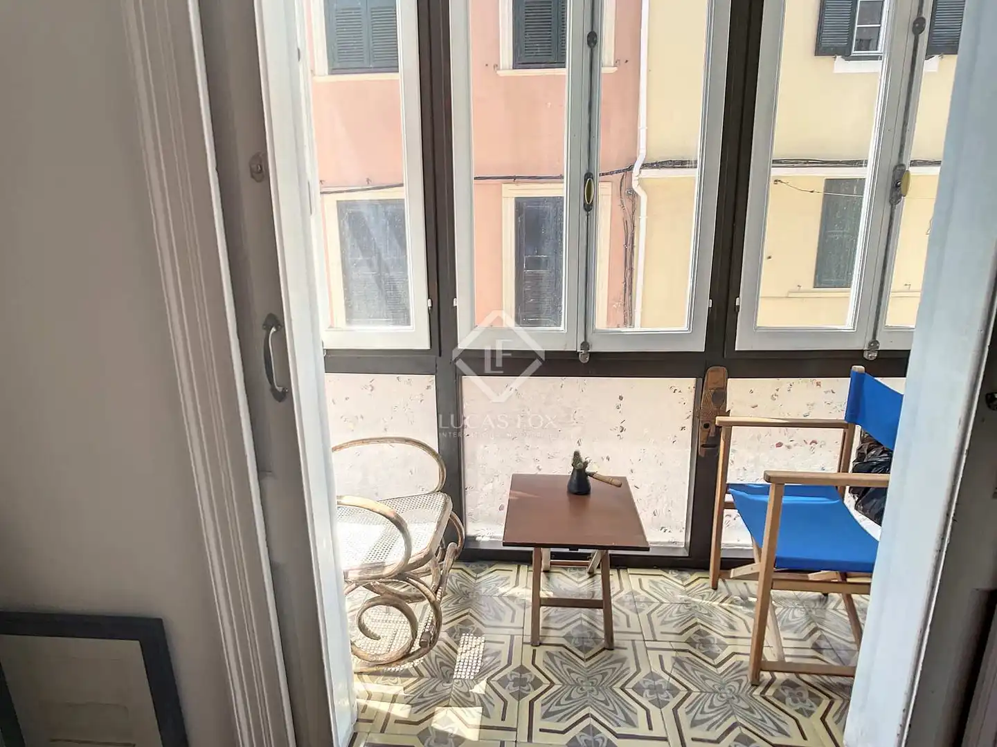 Balcony of Houses for sale in Maó - Mahón  with Air Conditioner, Heating and Parquet flooring