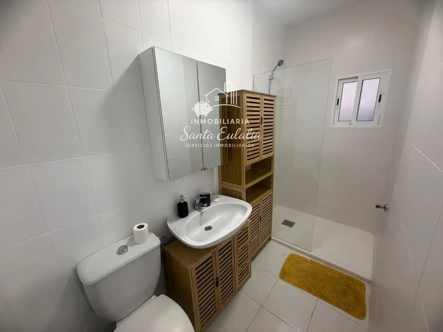 Baño de Apartamento de alquiler en Centro