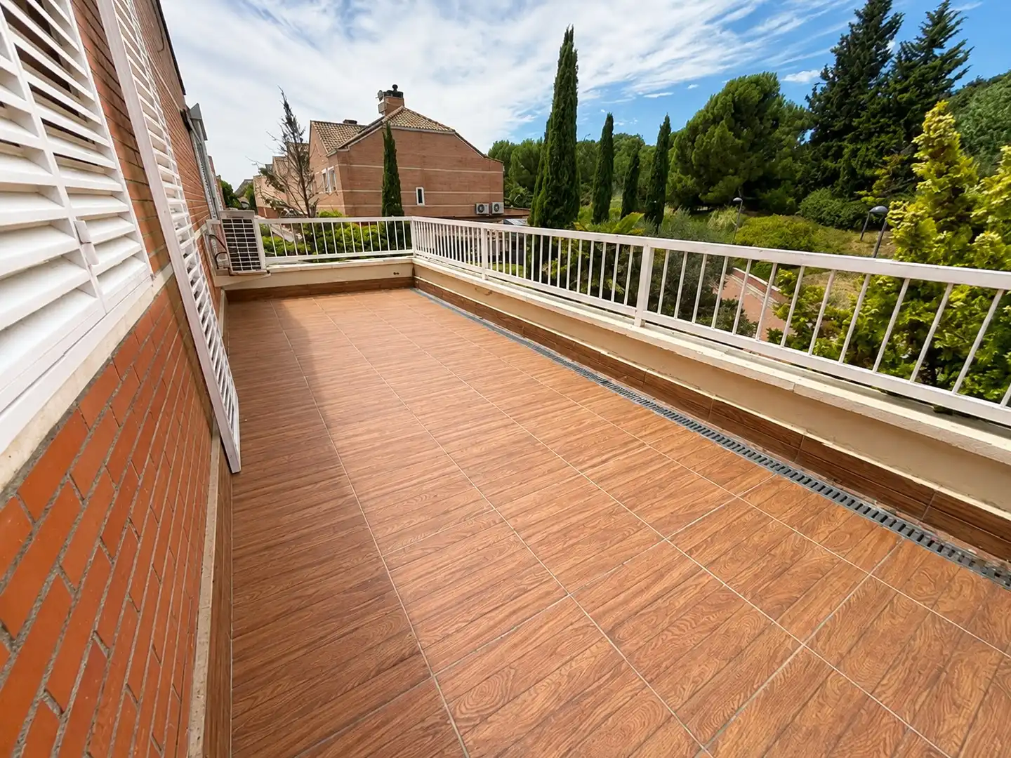 Terrace of Detached homes for sale in Club de Campo  with Air Conditioner, Heating and Private garden