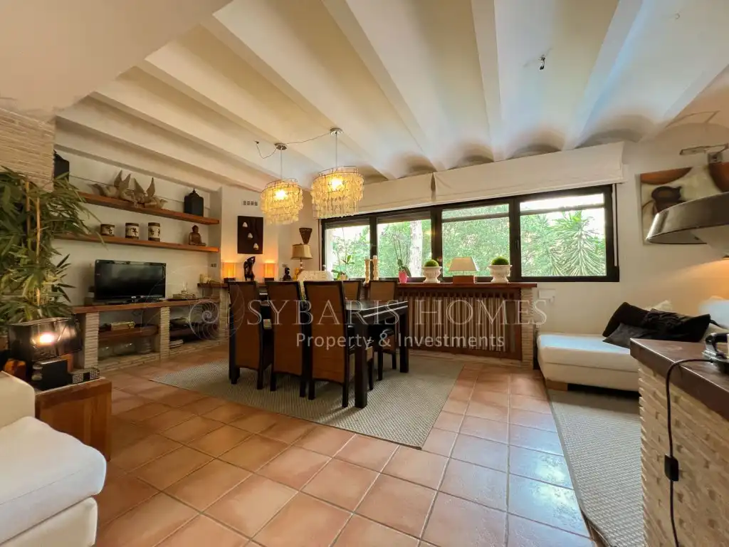 Dining room of Houses for sale in Dénia  with Air Conditioner, Private garden and Terrace