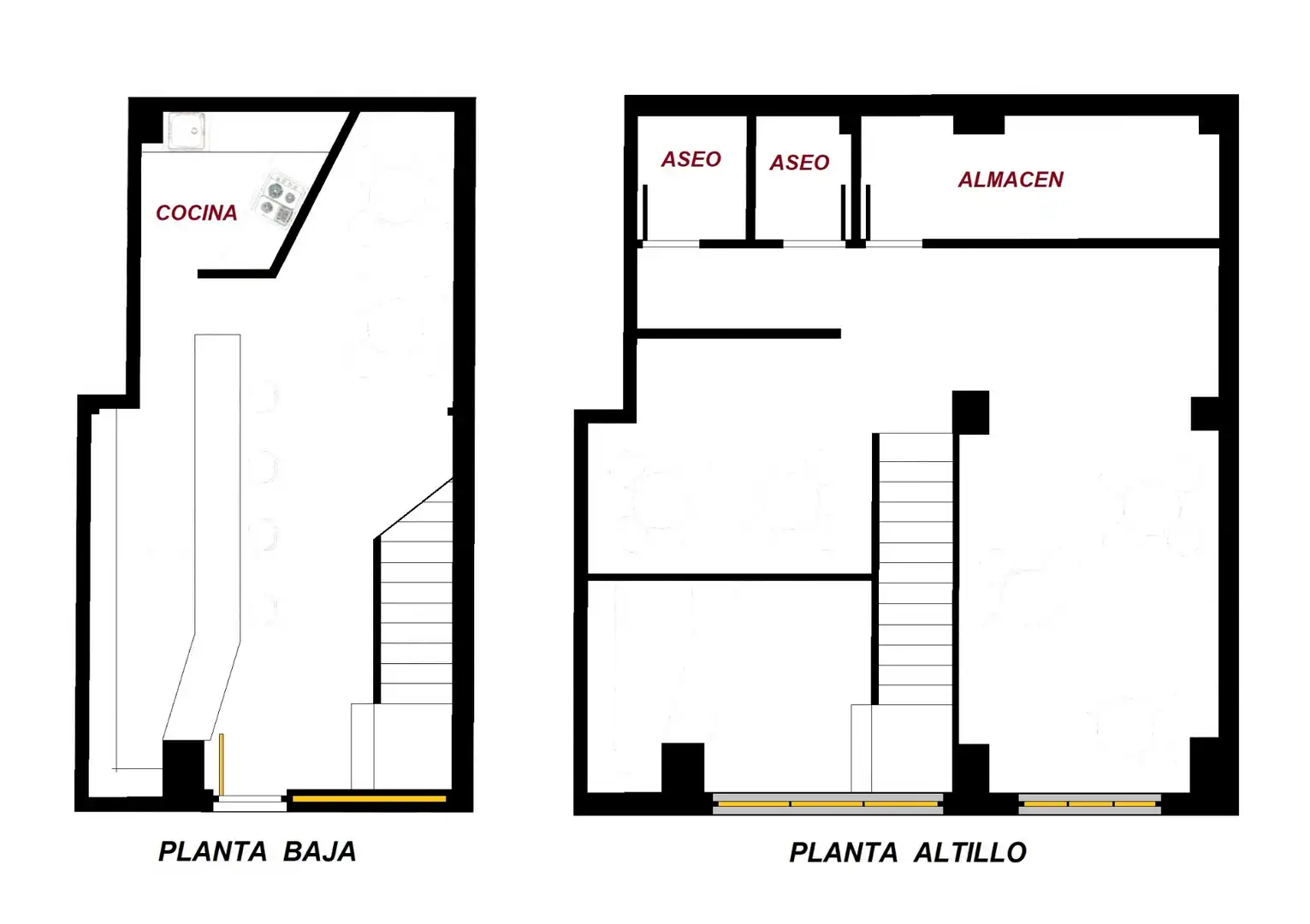 Local comercial en venda a Calle Augusto Junquera 29