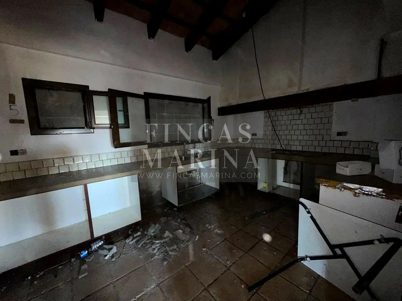 Cocina de Casa o chalet en venta en Olesa de Bonesvalls con Jardín privado