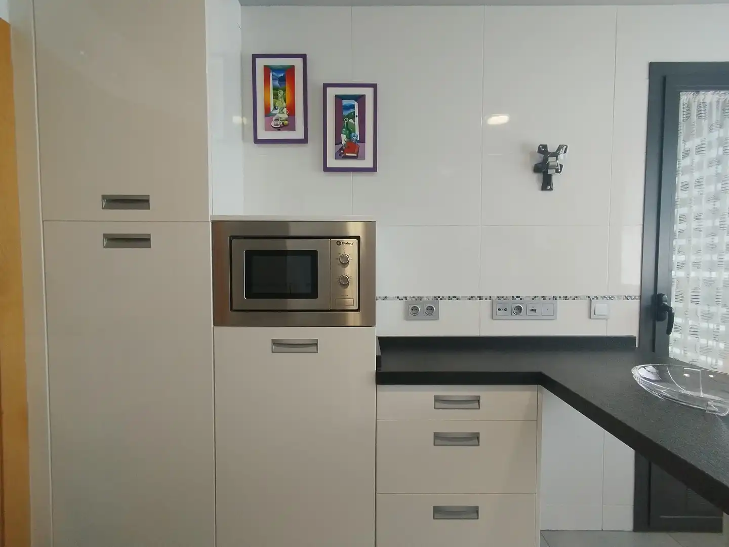 Cocina de Piso de alquiler en Valladolid con Calefacción, Parquet y Amueblado
