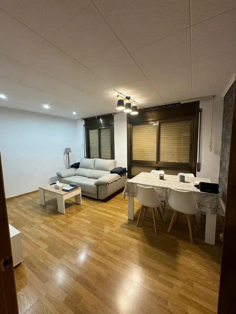 Living room of Flat for sale in L'Hospitalet de Llobregat  with Heating, Oven and Microwave
