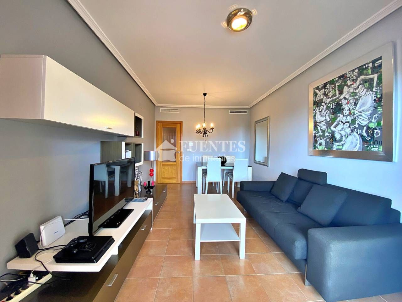Sala de estar de Piso en venta en El Campello con Aire acondicionado, Calefacción y Terraza