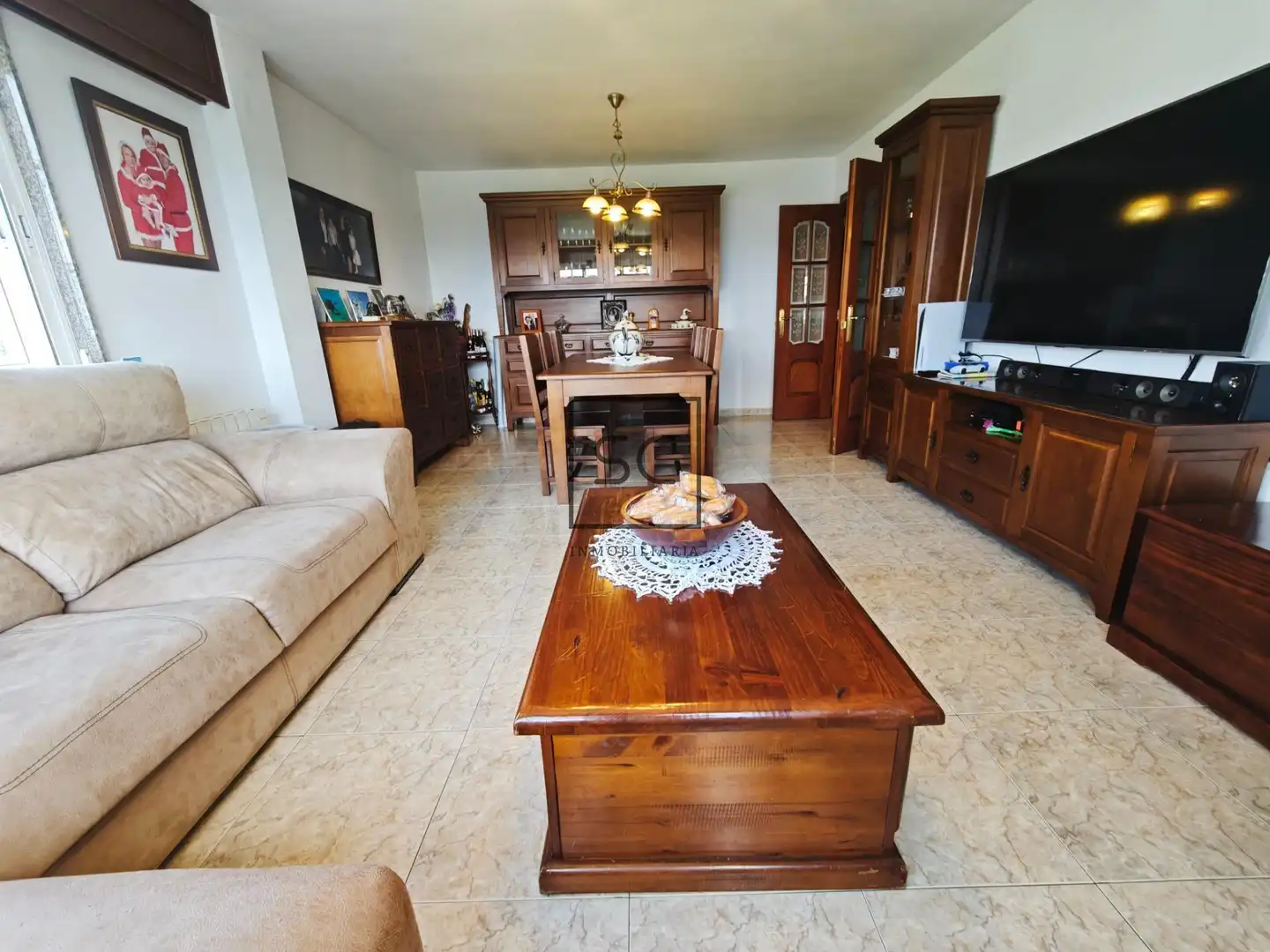 Sala de estar de Casa o chalet en venta en Fene con Jardín privado, Terraza y Trastero