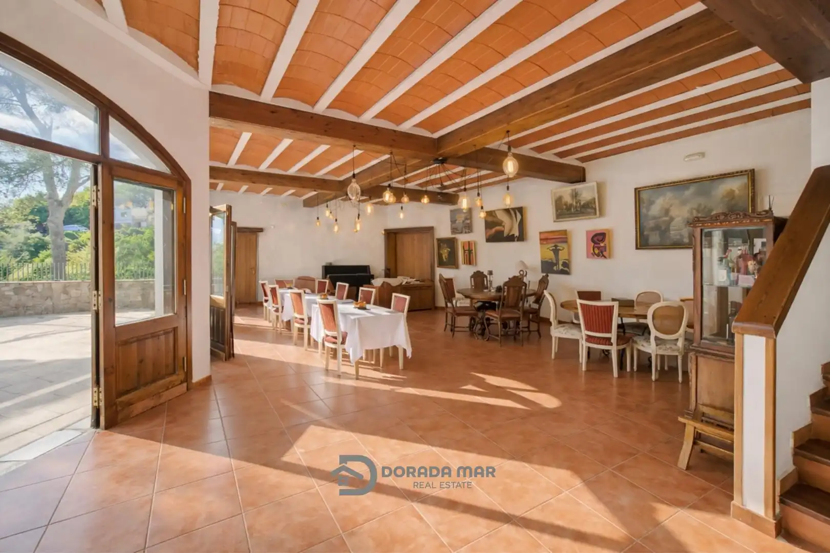 Comedor de Casa o chalet en venta en Olivella con Calefacción y Jardín privado