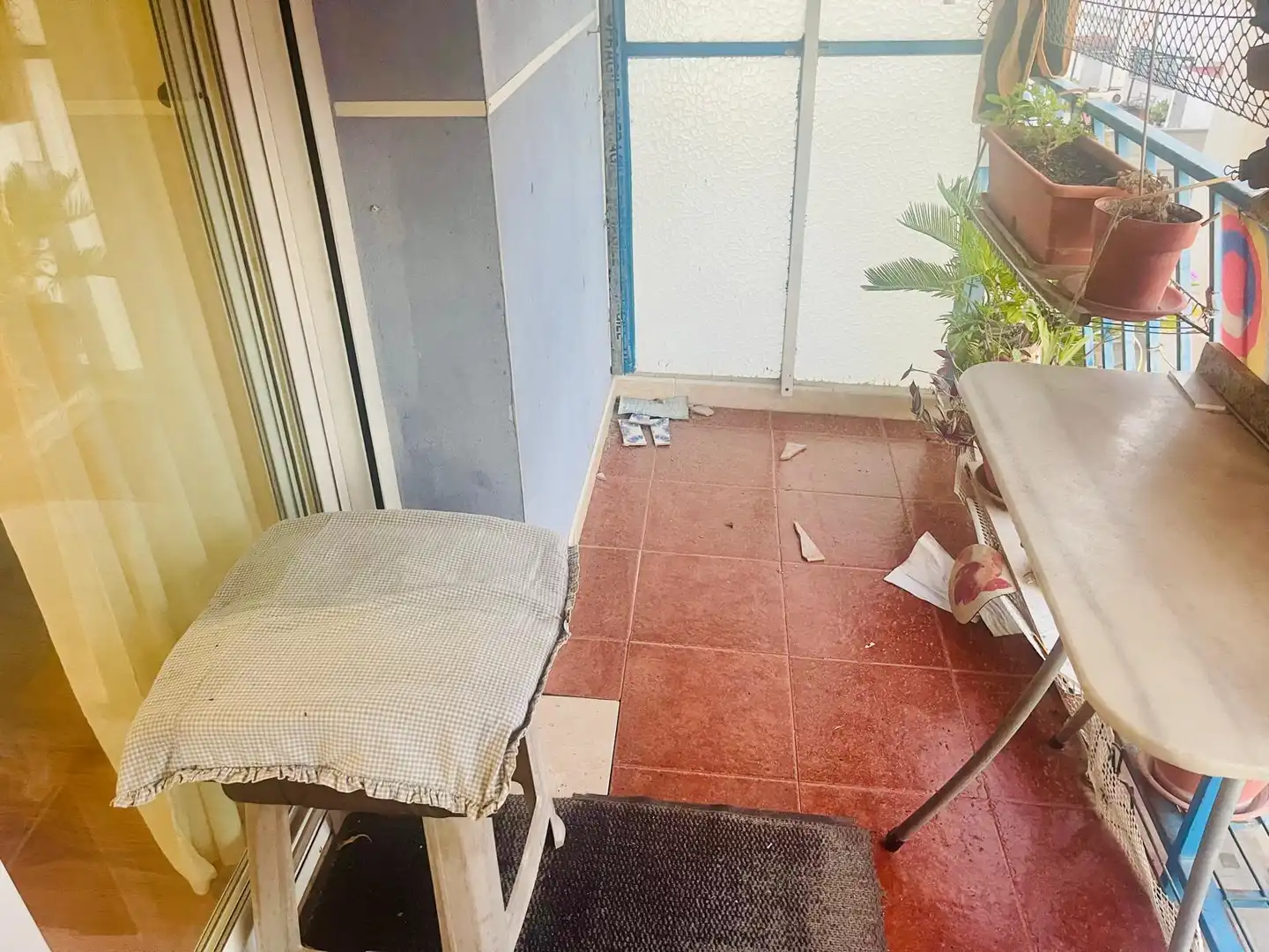 Balcony of Flat for sale in Gandia  with Air Conditioner, Heating and Furnished