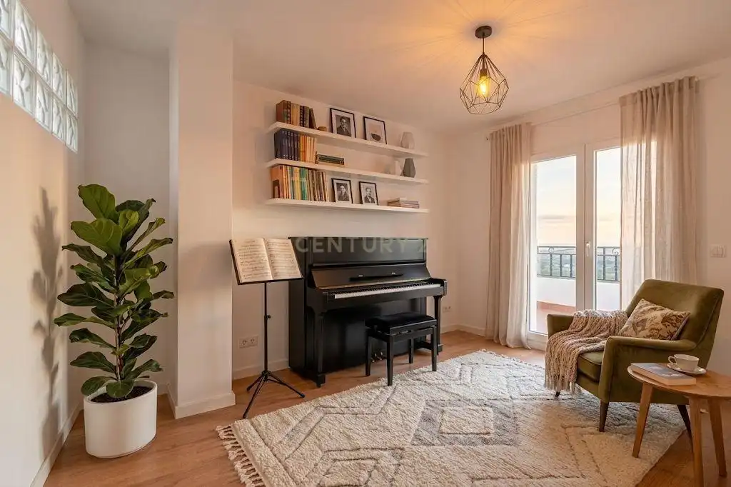 Sala de estar de Casa o chalet en venta en Monachil con Aire acondicionado y Balcón