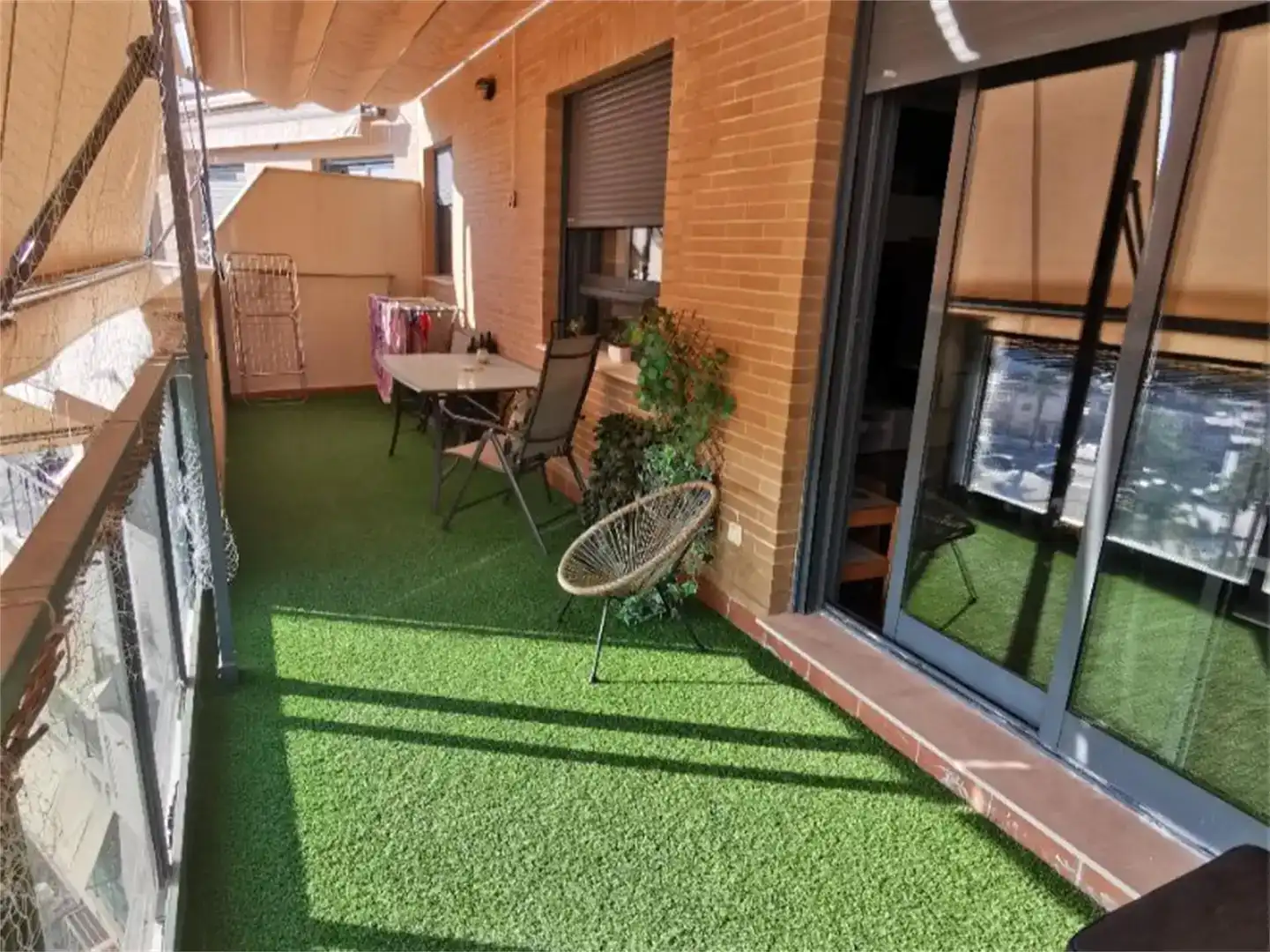 Terrasse von Dachboden zum Verkauf in Alzira mit Klimaanlage