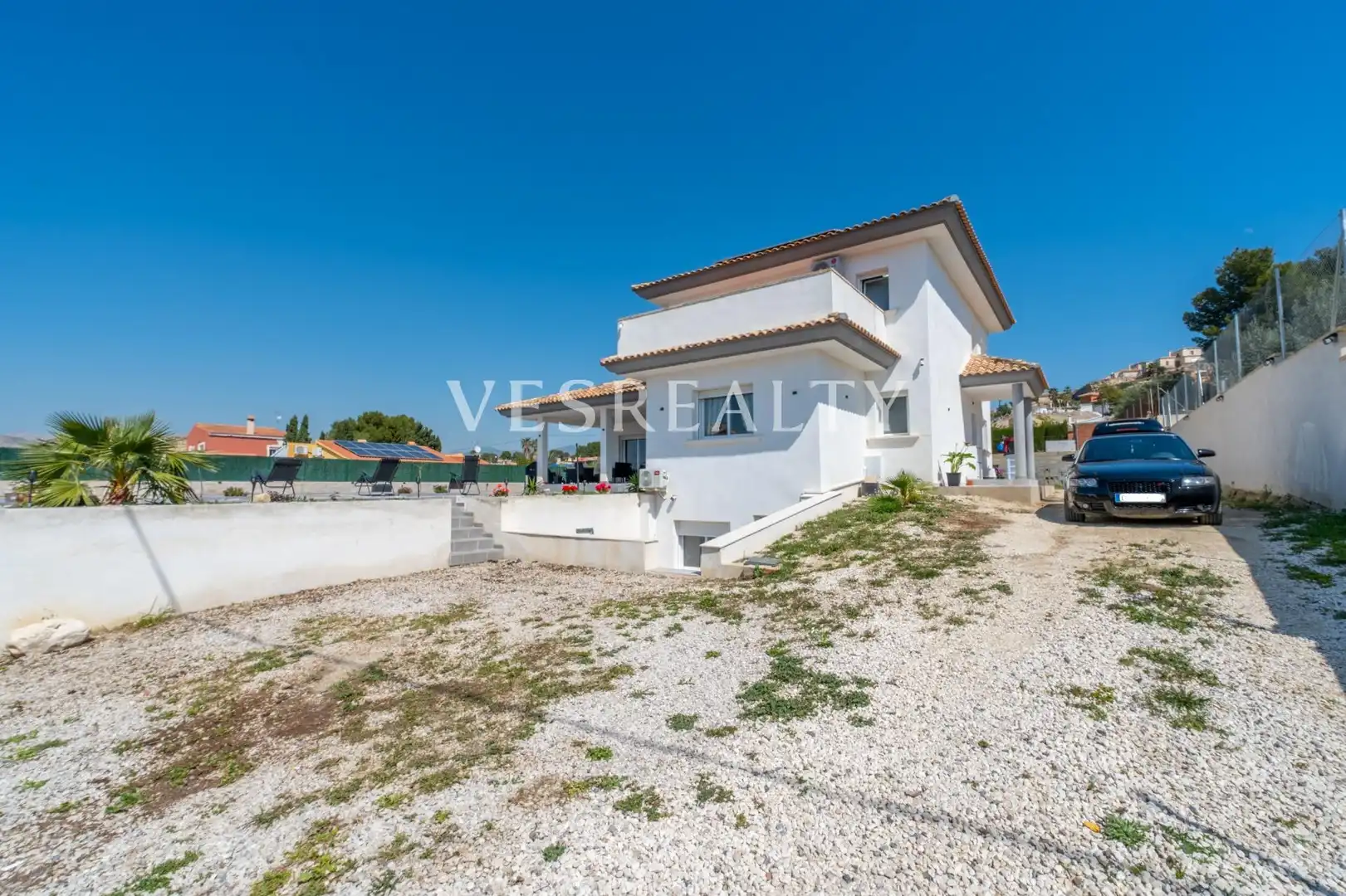 Vista exterior de Casa o chalet en venta en Busot con Aire acondicionado, Calefacción y Terraza