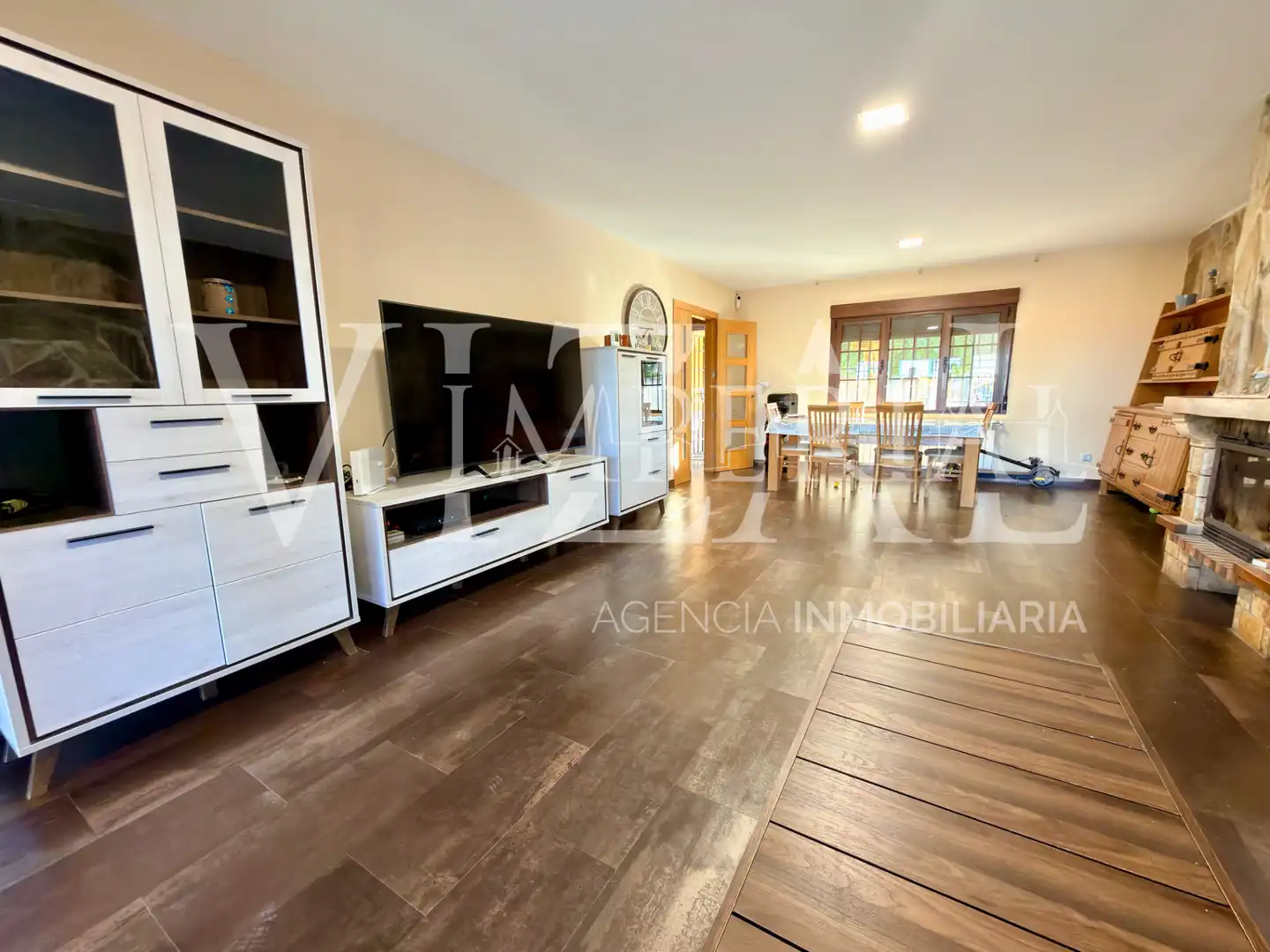 Wohnzimmer von Haus oder Chalet zum Verkauf in El Viso de San Juan mit Klimaanlage, Heizung und Privatgarten
