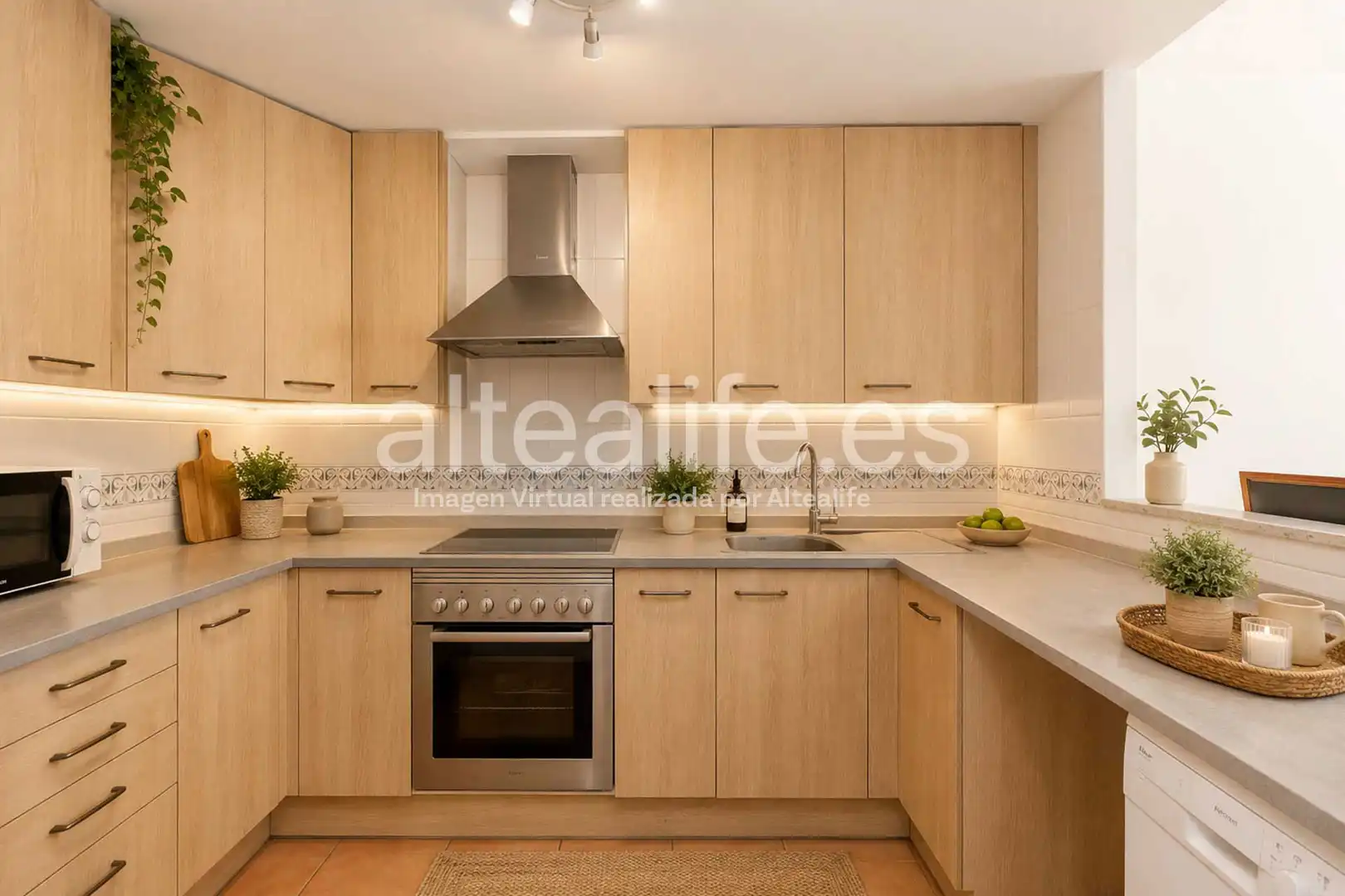 Cuina de Apartament en venda en Altea amb Aire condicionat, Calefacció i Terrassa