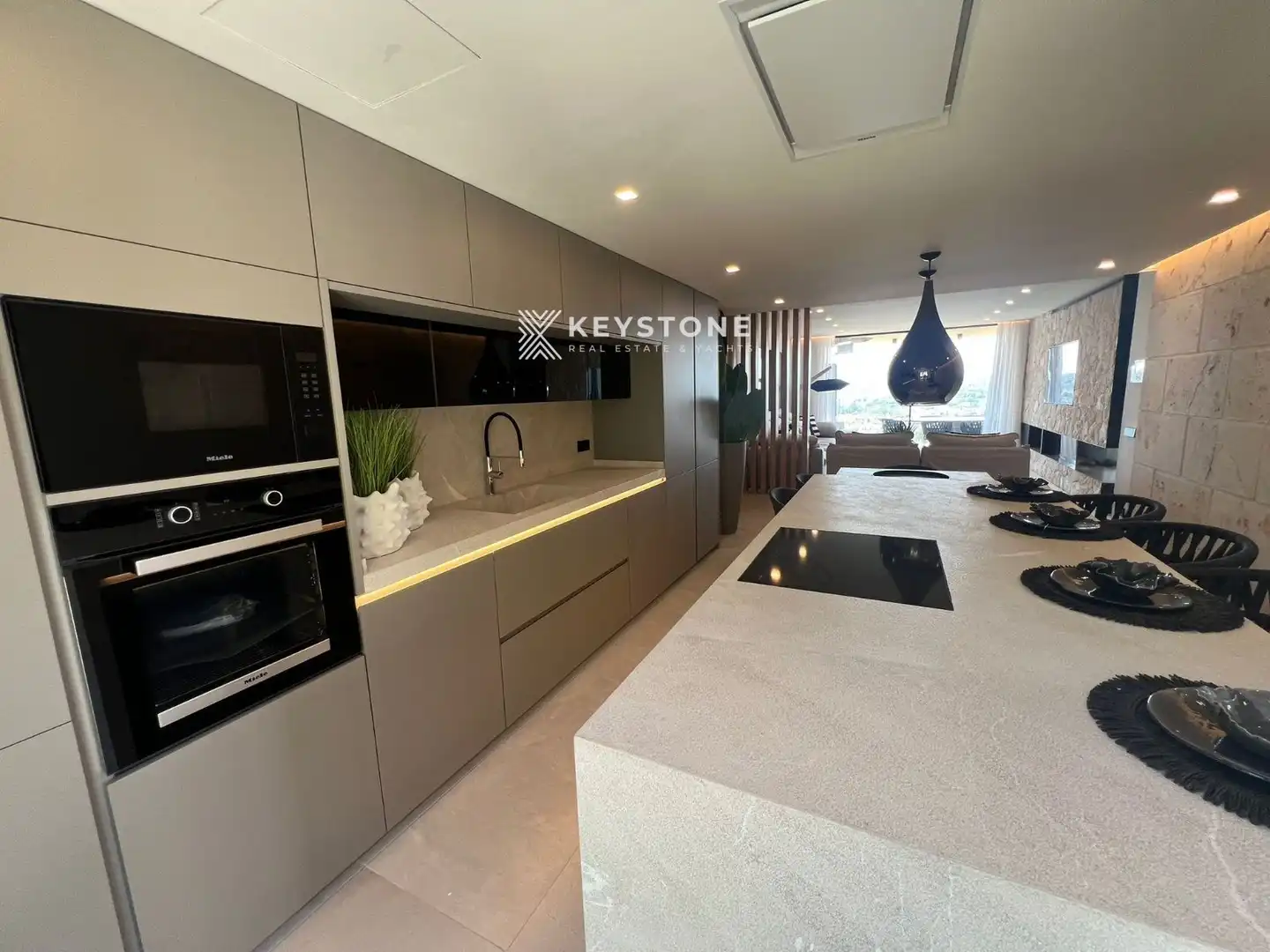 Kitchen of Attic for rent in Calvià  with Air Conditioner, Swimming Pool and Furnished