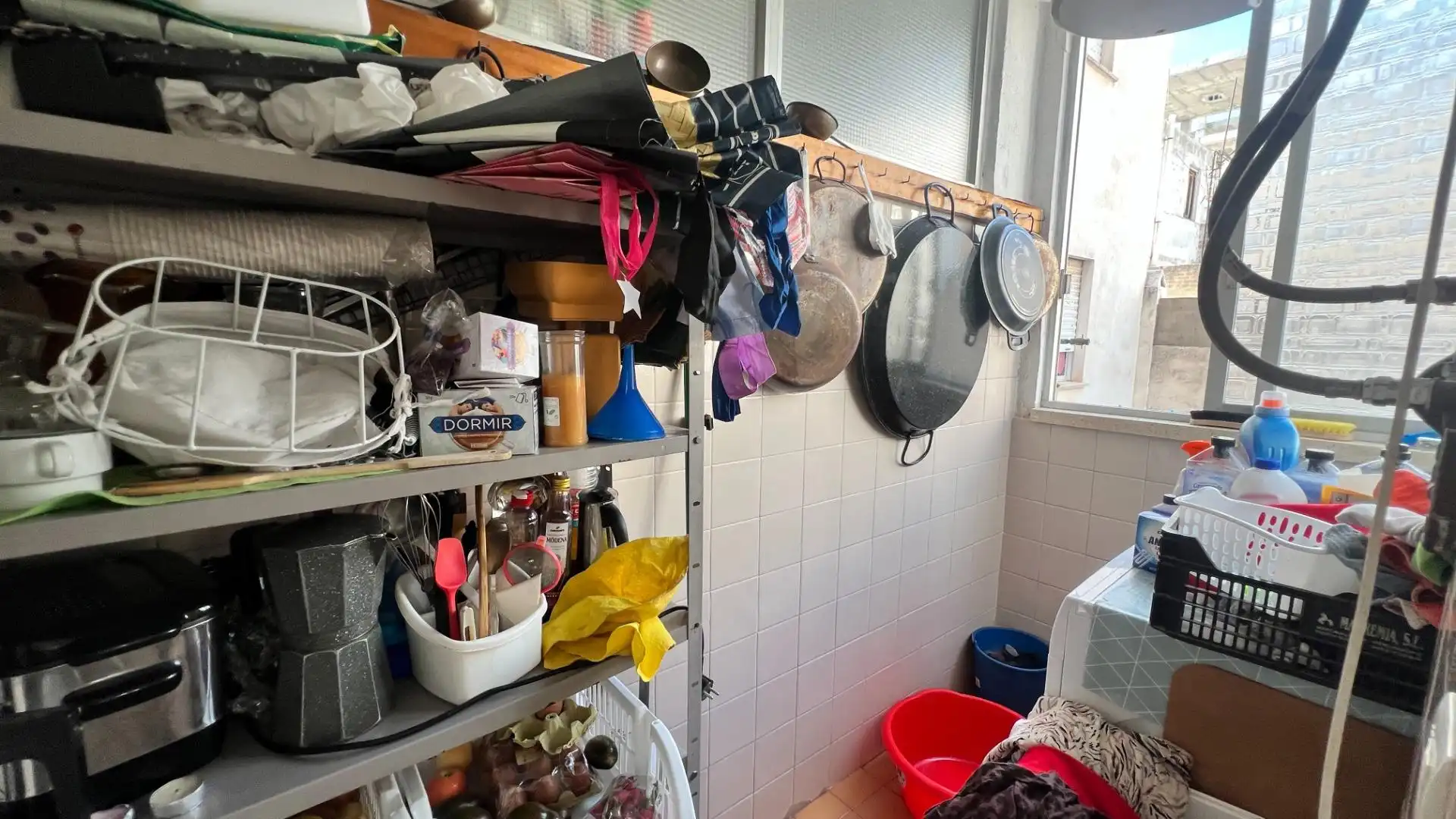 Küche von Wohnung zum Verkauf in Burriana / Borriana mit Klimaanlage, Heizung und Abstellraum