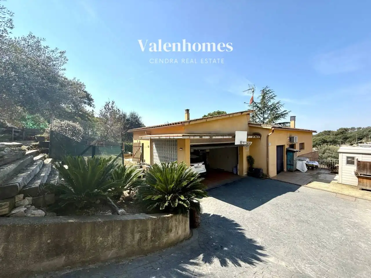 Vista exterior de Casa o chalet en venta en Vilanova del Vallès con Aire acondicionado, Calefacción y Jardín privado