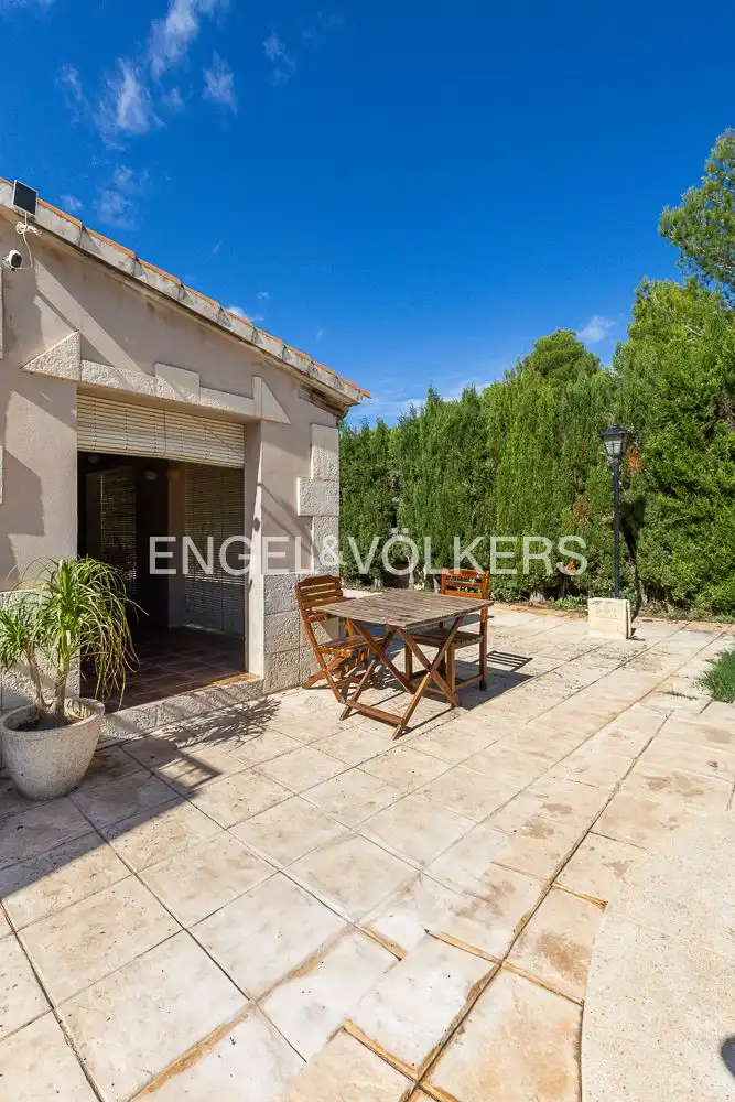 Terraza de Casa o chalet en venta en Dénia con Calefacción, Jardín privado y Parquet