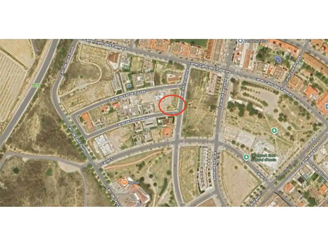 Vista exterior de Residencial en venta en Sant Sadurní d'Anoia