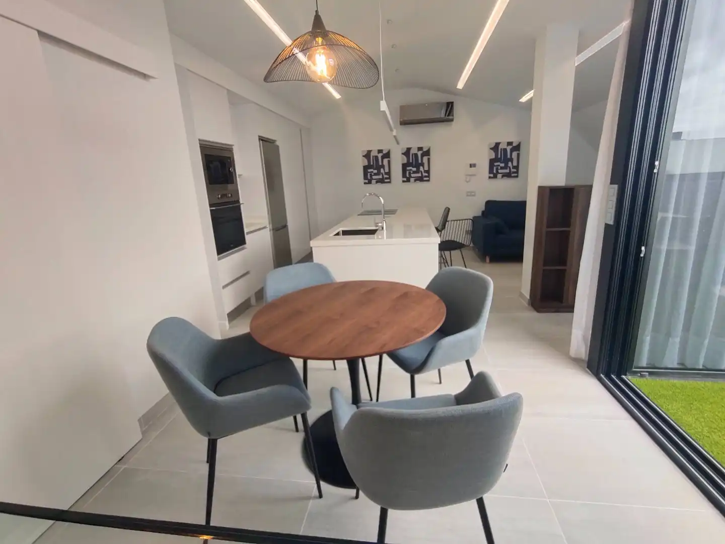 Esszimmer von Dachboden zur Miete in Las Palmas de Gran Canaria mit Klimaanlage, Terrasse und Möbliert