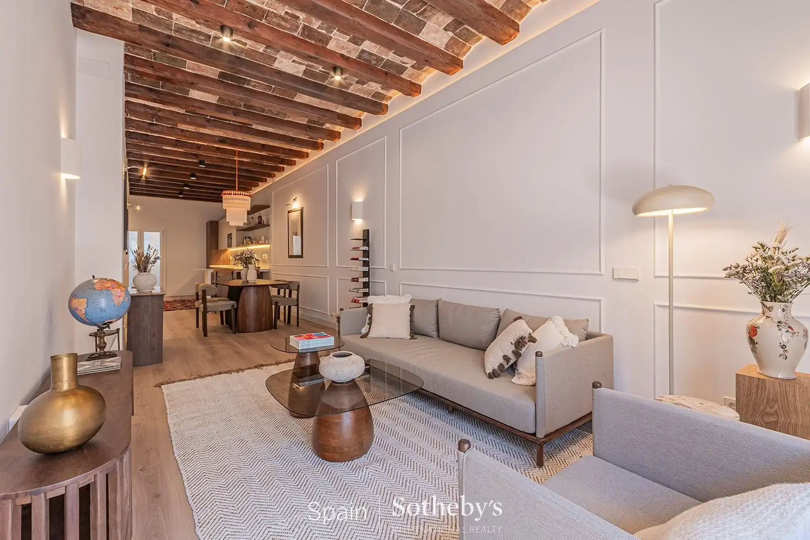 Sala de estar de Apartamento en venta en Barcelona con Aire acondicionado y Calefacción