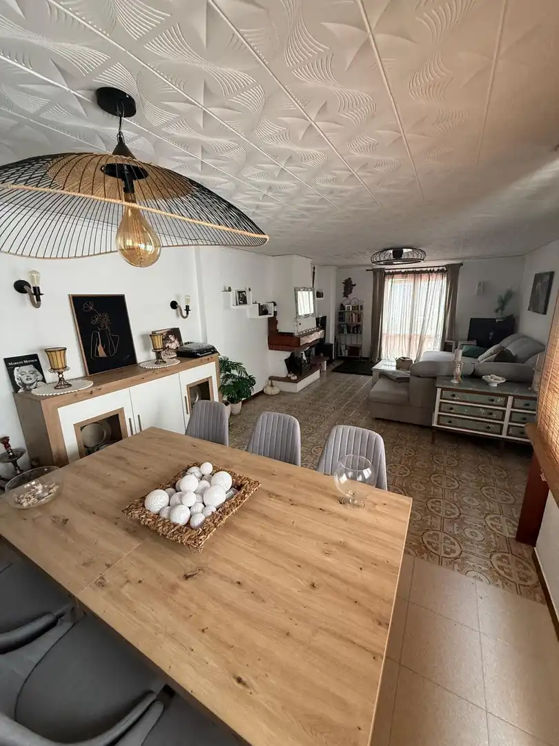 Comedor de Ático en venta en Benicasim / Benicàssim con Terraza, Amueblado y Balcón