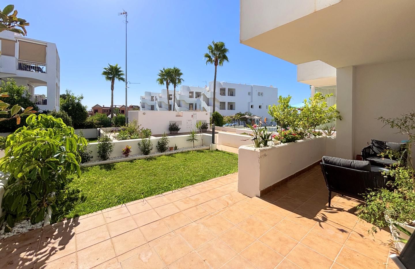 Terrace of Apartment for sale in Manilva  with Private garden, Terrace and Storage room