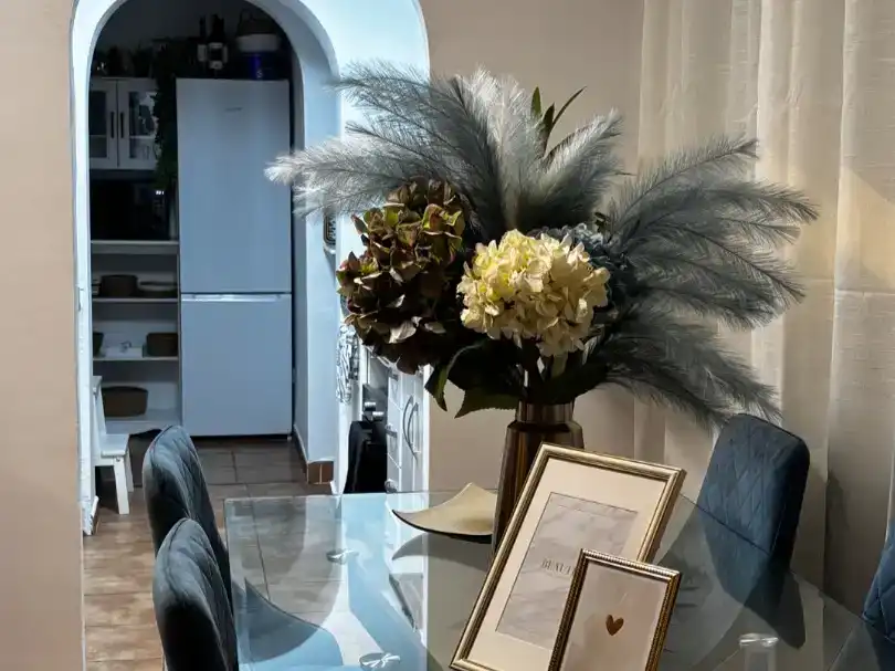 Comedor de Piso de alquiler en Vera con Aire acondicionado, Piscina y Balcón