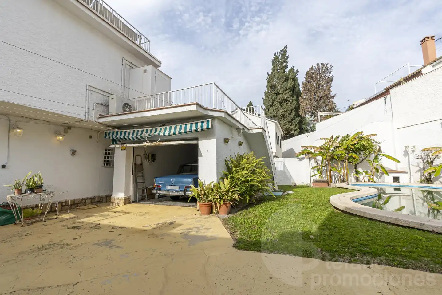 Vista exterior de Casa o chalet en venta en Málaga con Aire acondicionado, Jardín privado y Terraza