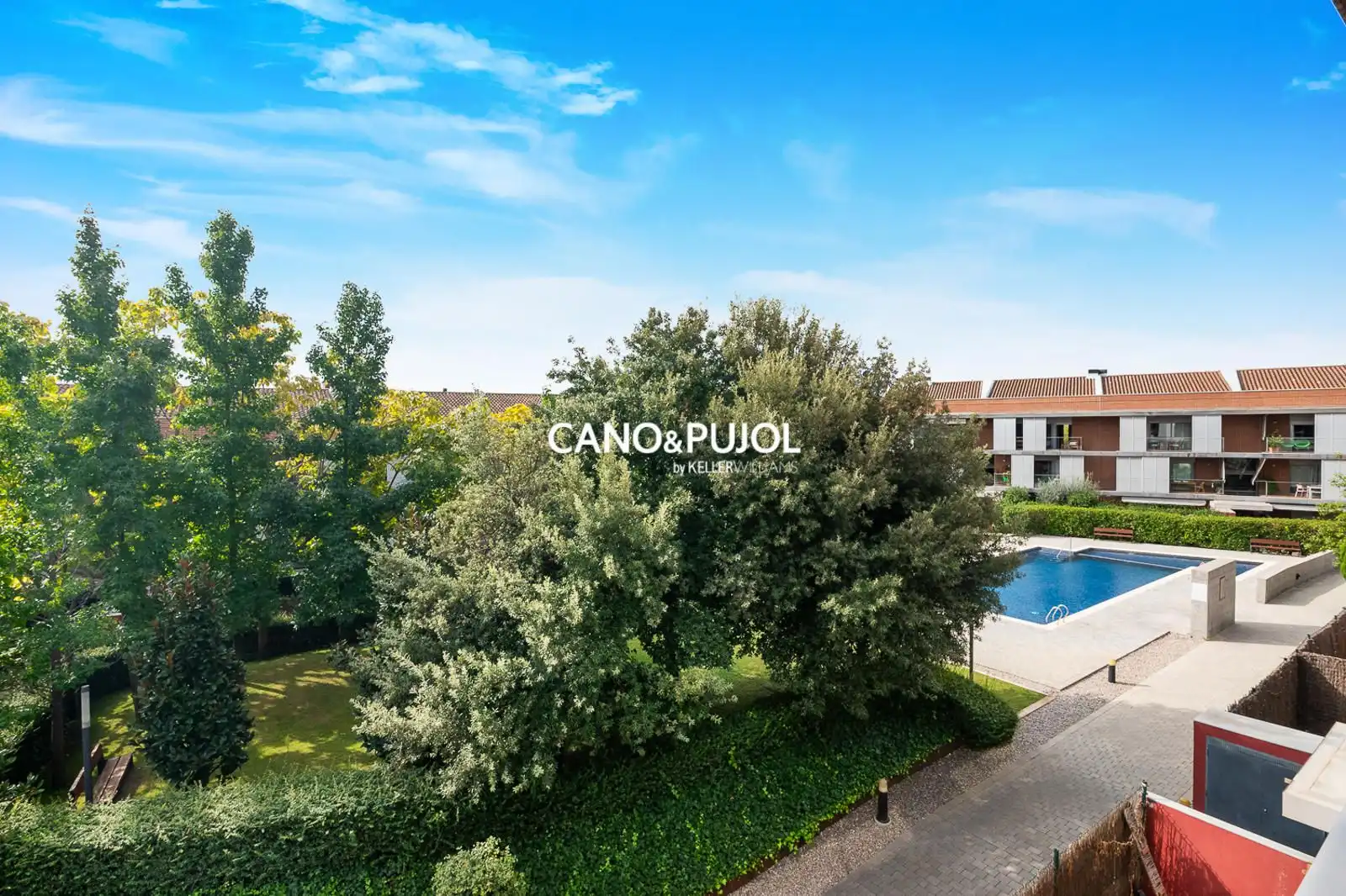 Garden of Flat for sale in Sant Cugat del Vallès  with Heating, Terrace and Storage room